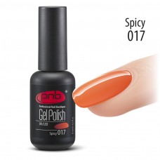 Гель-лак PNB 017 Spicy - UV Gel Polish PNB (8 ml)