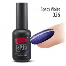 Гель-лак PNB 026 Spacy Violet - UV Gel Polish PNB (8 ml)