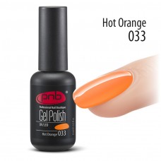 Гель-лак PNB 033 Hot Orange - UV Gel Polish PNB (8 ml)