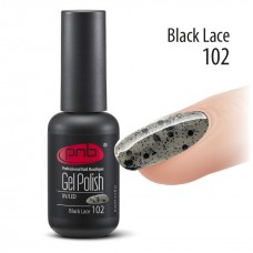 Гель-лак PNB 102 Black Lace - UV Gel Polish PNB (8 ml)