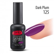 Гель-лак PNB 125 Dark Plum - UV Gel Polish PNB (8 ml)