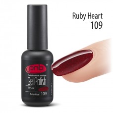 Гель-лак PNB 109 Ruby Heart - UV Gel Polish PNB (8 ml)