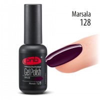 Гель-лак PNB 128 Marsala - UV Gel Polish PNB (8 ml)
