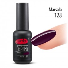 Гель-лак PNB 128 Marsala - UV Gel Polish PNB (8 ml)